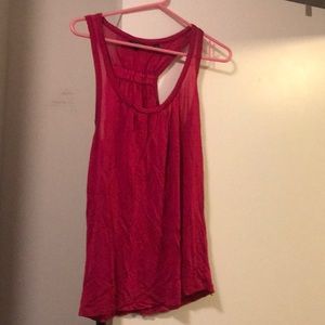 Sleeveless Ted Baker Used Hot Pink Shirt